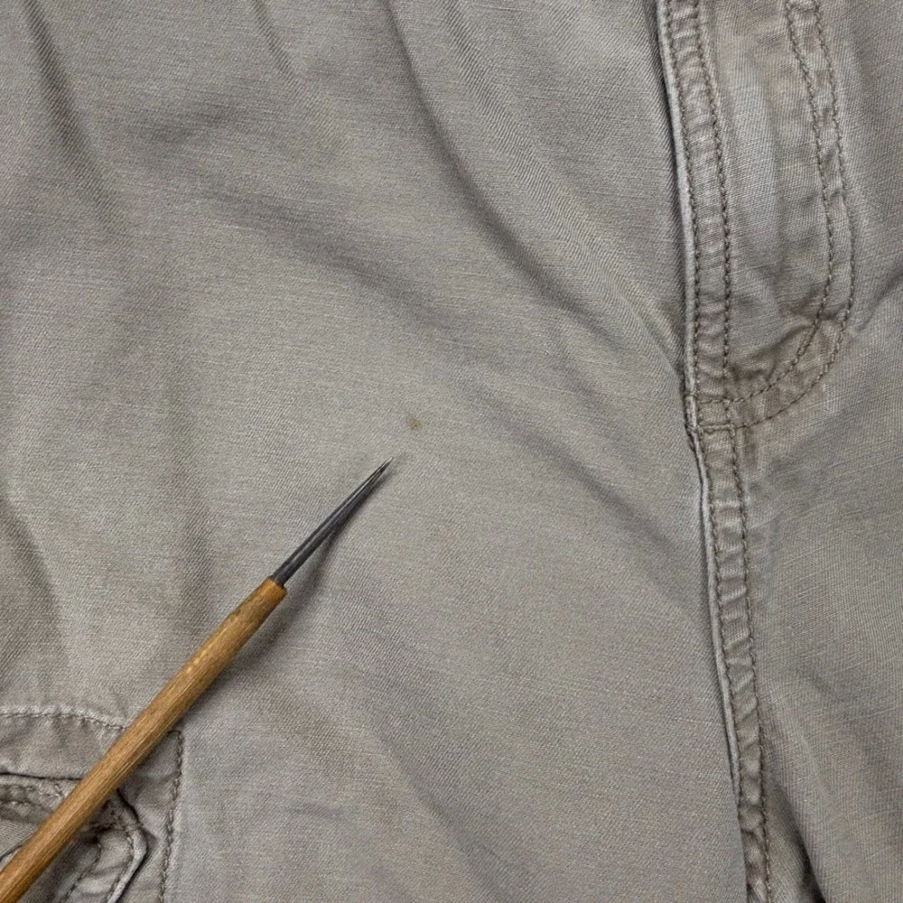 The North Face Shorts Mens 34 Khaki Cargo Cotton Multiple Pocket Utility Outdoor